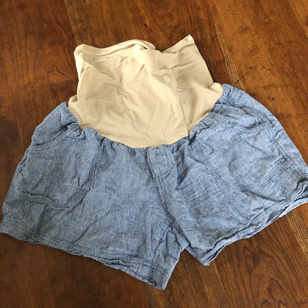 Secret Fit Belly Poplin Shorts